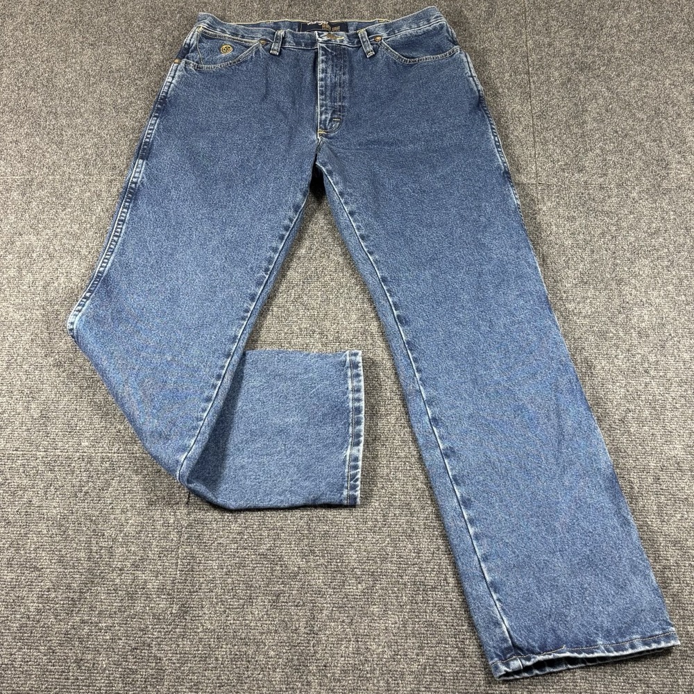 Wrangler George Strait Cowboy Cut Collection Jeans Mens FITS 34x31 Original Fit